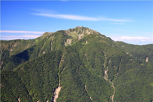 日本,阿尔卑斯山,山