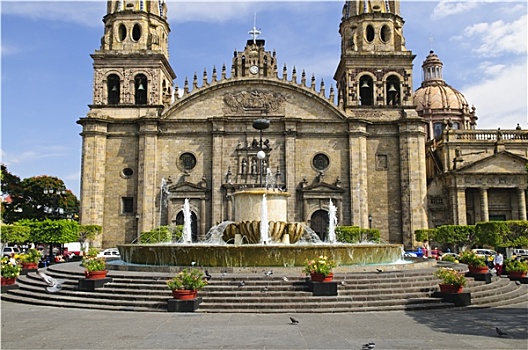 瓜达拉哈拉,大教堂,墨西哥