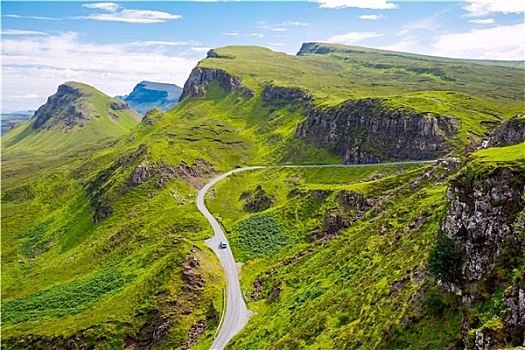 风景,斯凯岛,苏格兰