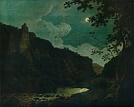 月光,1784年,艺术家