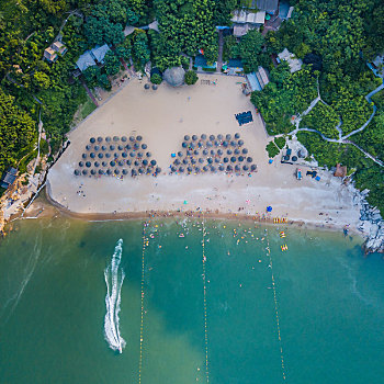 夏季海滩海边风光