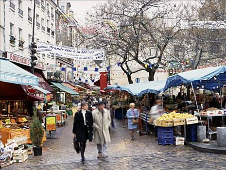 巴黎,市场