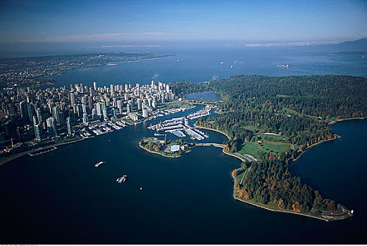 史坦利公园,城市,温哥华,不列颠哥伦比亚省,加拿大