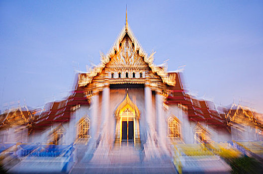 建筑,佛教寺庙,云石寺,曼谷,泰国