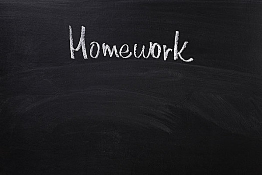 家庭作业,文字,黑板,学校