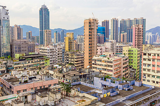 市区,香港