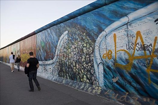 艺术品,柏林墙,柏林,德国,欧洲