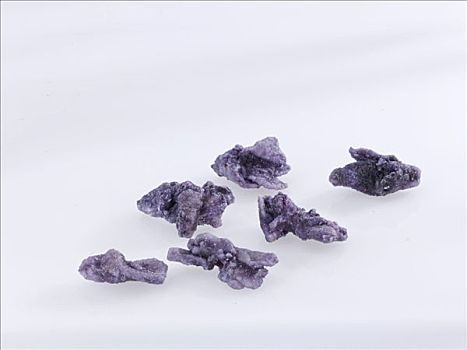 糖渍,紫色,花瓣