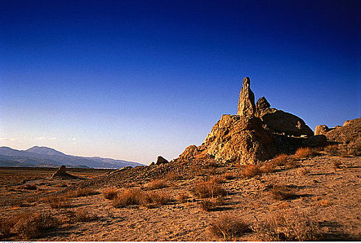 岩石构造,干燥地带,顶峰,国家纪念建筑,加利福尼亚,美国