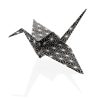 传统,折纸,鸟