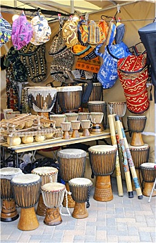 非洲手鼓,非洲,工艺