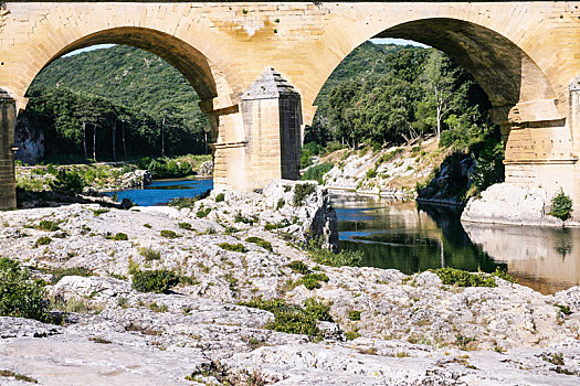 古老,罗马水道,加尔桥