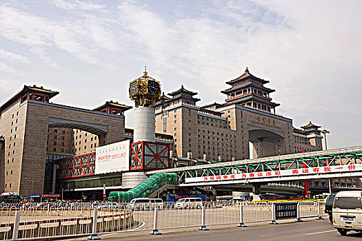 北京,西部,车站,中国