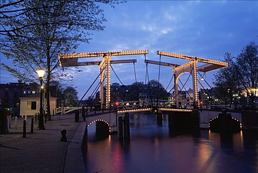 阿姆斯特河,阿姆斯特丹,荷兰