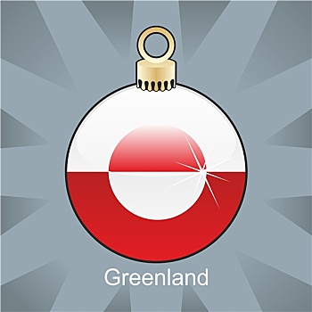 格陵兰,旗帜,形状