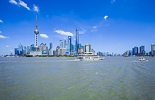 上海陆家嘴,外滩,东方明珠,浦东,中心大厦,环球金融中心