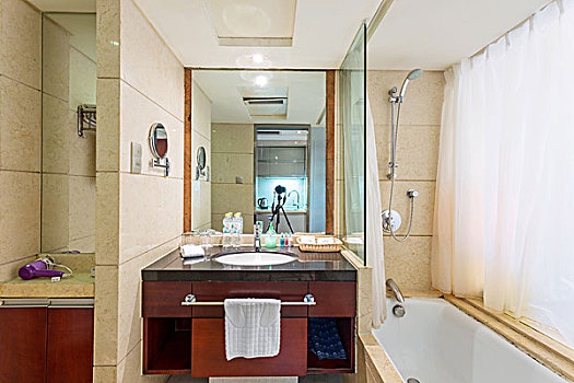 浴室,酒店