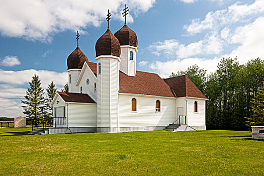 圣三一教堂,教堂,曼尼托巴,加拿大