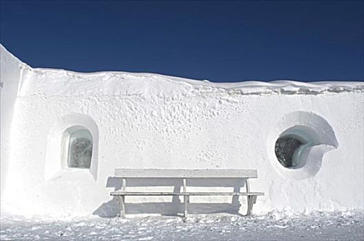 雪,城堡,耶洛奈夫,加拿大西北地区