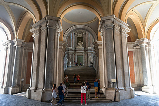 意大利卡塞塔王宫大楼梯