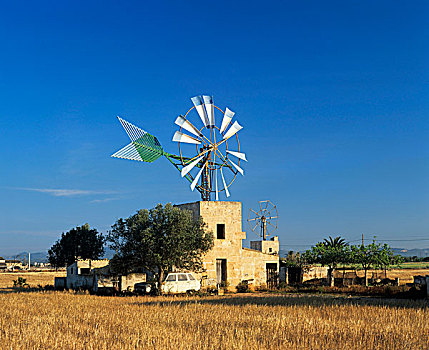 风车,马略卡岛