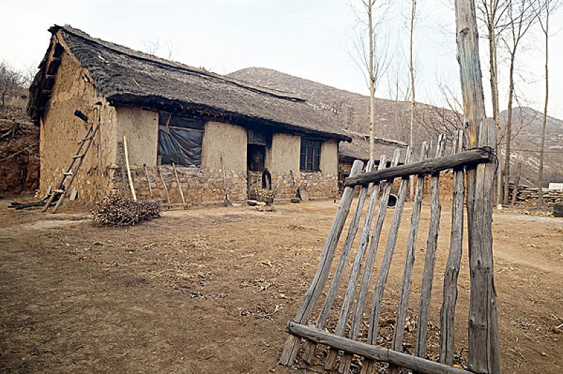 茅草房,老房子_高清图片_全景视觉