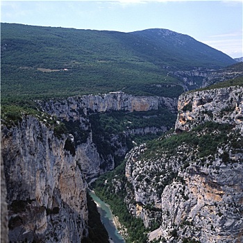 峡谷,凡尔登峡谷,法国南部