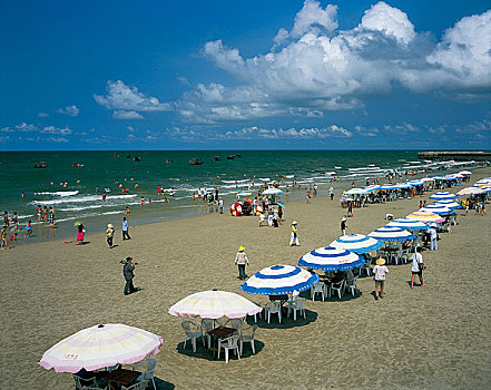广西北海银滩海滩
