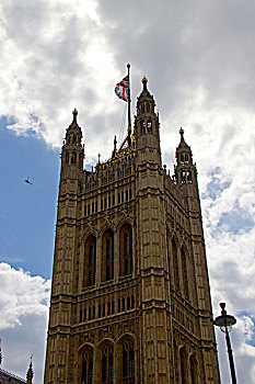具有现代气息的英国伦敦伦敦塔