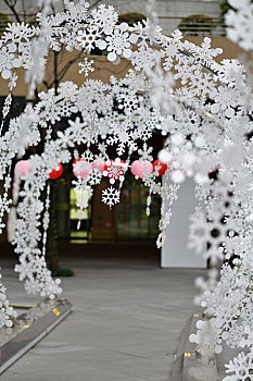 雪花装饰