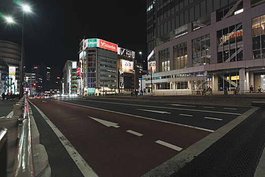 日本东京市区道路