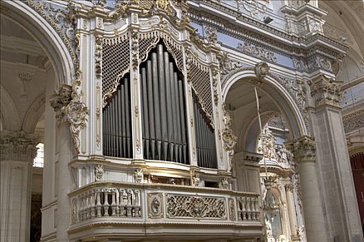 大教堂,圣乔治奥,琴乐器,莫迪卡,意大利