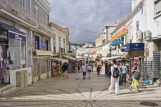 步行街,阿尔布斐拉,阿尔加维,葡萄牙