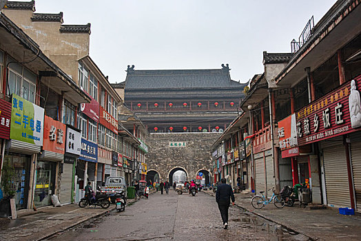 中国最大的鼓楼,安徽滁州市凤阳县明中都鼓楼