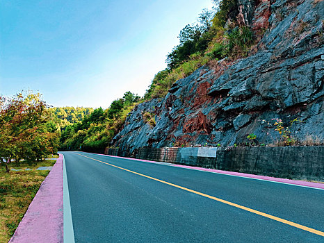 盘山路,山路,一路前行