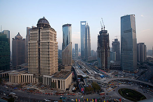 上海浦东国际金融贸易区