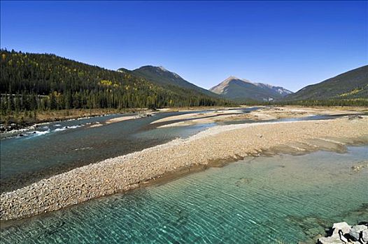 落基山脉,班芙国家公园,艾伯塔省,加拿大,北美