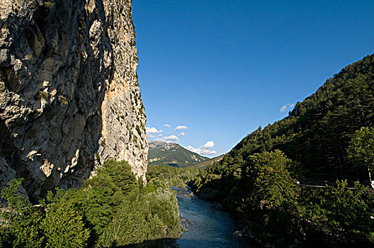 凡尔登峡谷,河,靠近,普罗旺斯,法国