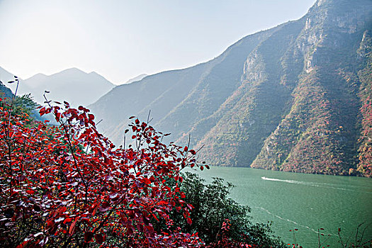 长江三峡巫峡峡谷