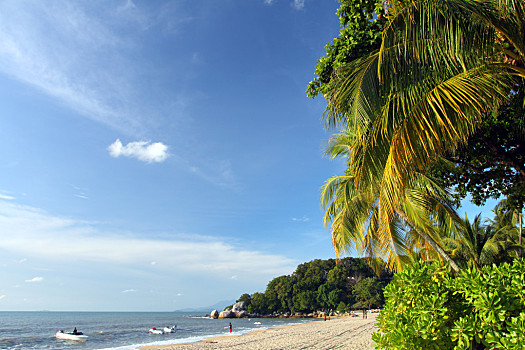 槟城海滩图片