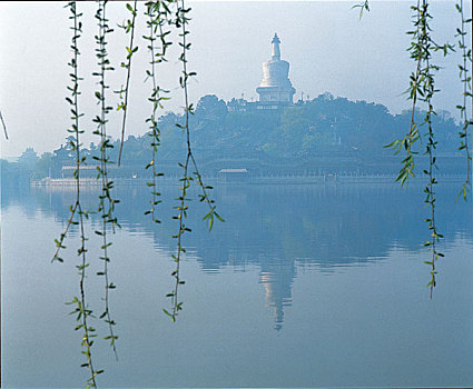 北海公园,公园,北京,城市