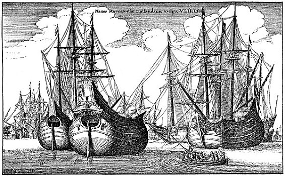 历史,荷兰,商业,船,港口,东方,印度,17世纪