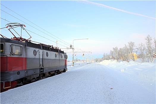 列车,冬天