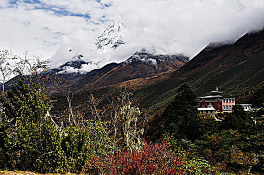 萨加玛塔国家公园,昆布,地区,萨加玛塔,尼泊尔