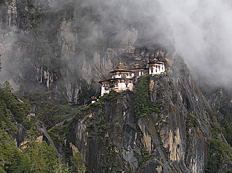 寺院,不丹,山谷,地区
