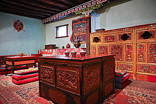 藏族人居住的室内空间