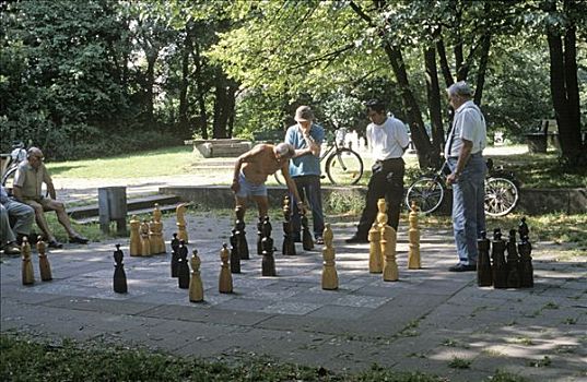 下棋,慕尼黑