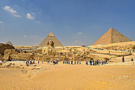 斯芬克斯,吉萨金字塔,开罗,埃及,中东,北非,非洲