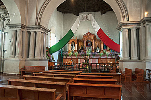 小教堂,教堂,恰帕斯,墨西哥
