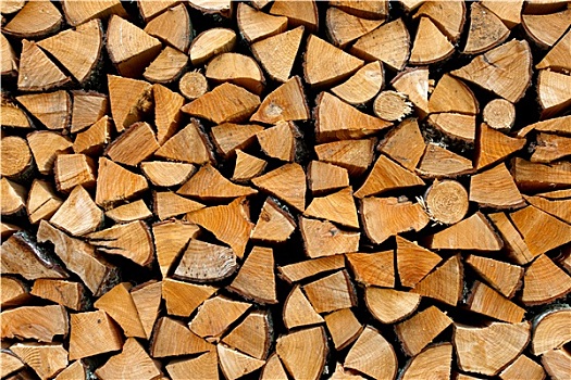 一堆,木柴